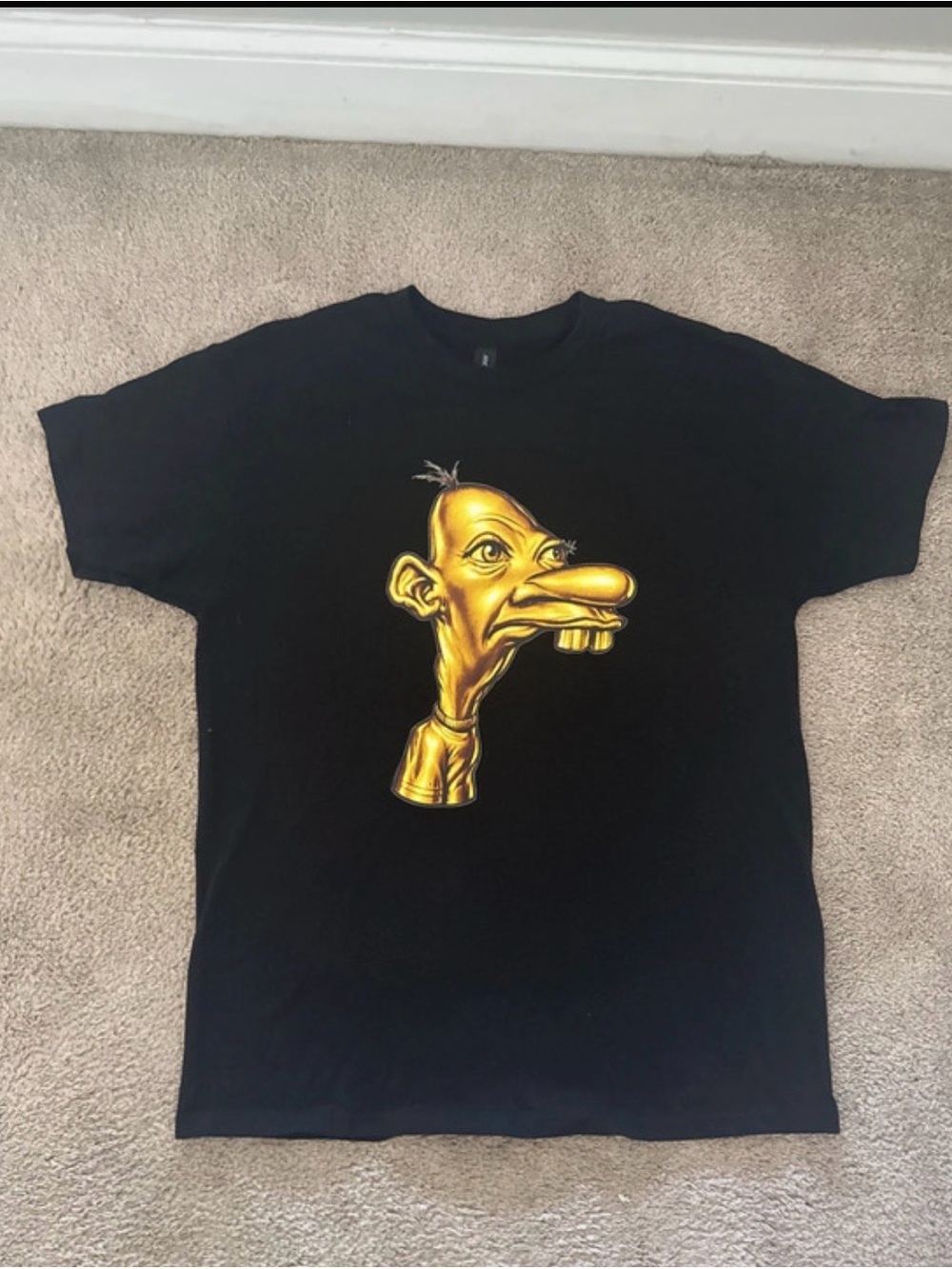 Custom Black Graphic Tee